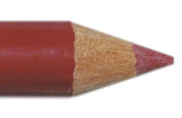 Lippen potlood 11cm Licht steenrood