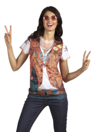 3D t shirt hippie
