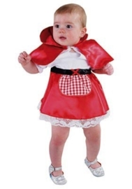 Baby roodkapje jurkje | Carnavals jurkjes baby