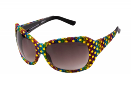 Partybril pailetten | multicolor