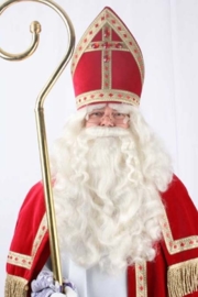 Nikolaus-Bart und fester Schnurrbart
