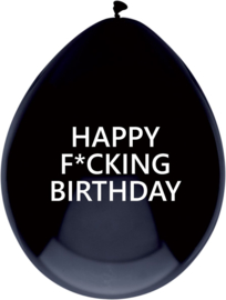 Ballonnen Happy f*cking Birthday