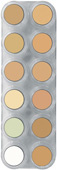 Grimas make up palet 12 camouflage pure CH