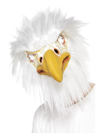 Maske Gummi Adlerkopf | Die Adlermasken