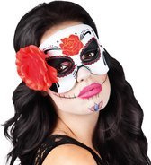Masker met rode roos voor vrouwen