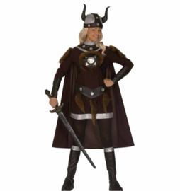 Viking dames kostuum luxe