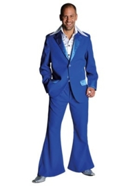 Disco / 70`s kostuum blauw
