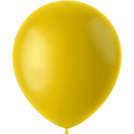 Ballonnen Tuscan Yellow Mat 33cm - 50 stuks