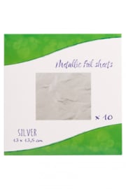 Folie vellen zilver | PXP | 10 stuks