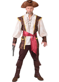 Piraten kostuum roodbaard