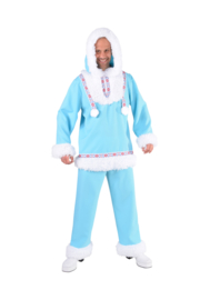 Eskimo kostuum ice blue