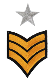 Anwendung Army stripes and stars