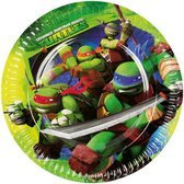 Ninja Turtles Borden 18cm 8 stuks