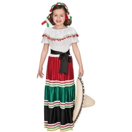 Mexikanisches Mädchenkleid