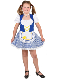Kinder Tiroolse jurk | tiroler verkleedkleding kinderen