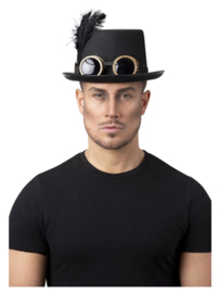 Gothic Victorian Steampunk hoge hoed