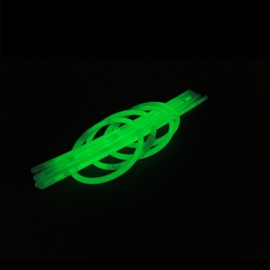 Glow sticks groen 100 stuks