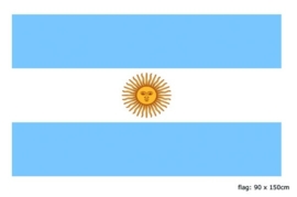 Vlag Argentinie 90x150