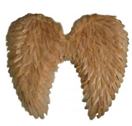 Flügel Engel Beige