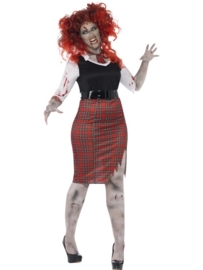 Zombie schoolgirl jurkje