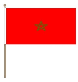 Fahne Marokko winken