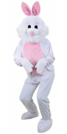 Wit konijnen kostuum deluxe