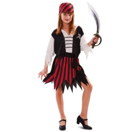 Pirate girls kostuum