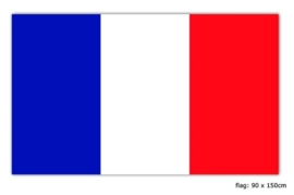 Vlag Frankrijk 90x150