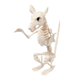 Ratten skelet deco | Halloween 18 cm