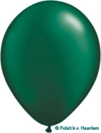 Kwaliteitsballon standaard - donkergroen - 100 stuks