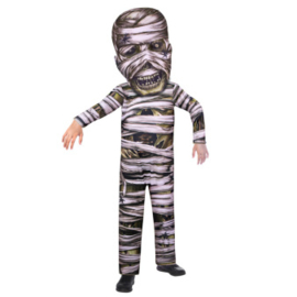 Kinderkostuum Zombie Mummy Groot Hoofd