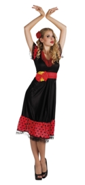 Spanisches Flamenco-Kleid