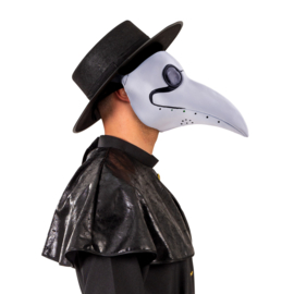 Masker Plague Doctor grijs | origineel maskers