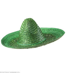 Mexicaanse sombrero groen