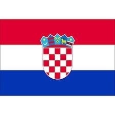 Vlag Kroatie 90x150
