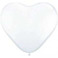 Transparante hartballonnen 5 stuks