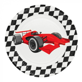 Bordjes racing speed 23 cm | 8 stuks | formule 1