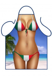 Schort Italiaanse bikini dame