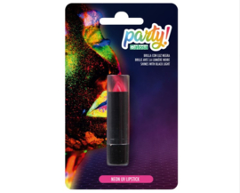 Neon lipstick pink | glow in the dark