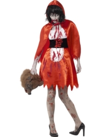 Zombie roodkapje jurkje