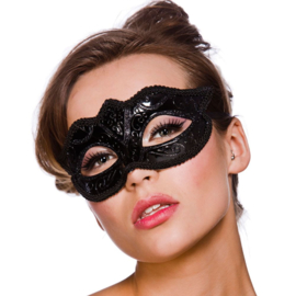 Verona oogmasker zwart