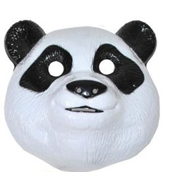 Plastic masker panda