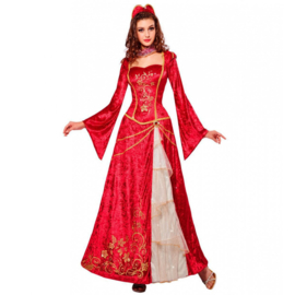 Renaissance prinses jurk lang