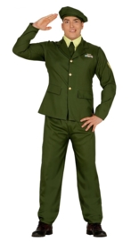 Leger officier kostuum