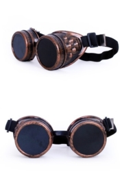Steampunk Brille Kupfer