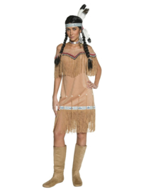 Indianen Jurk 2-delig Dames | Inspired lady kostuum