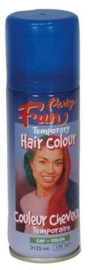 Haarspray Fluor blau