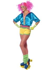 Neon rolschaats kostuum