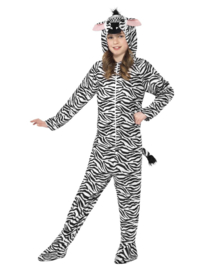 Zebra kostuum kind