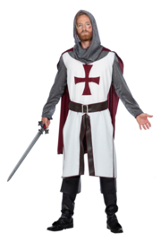Templar knight ridder kostuum | middeleeuws outfit